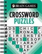 Brain Games, Publications International Ltd - Brain Games - To Go - Crossword Puzzles (Teal)