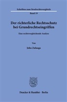 John Zuluaga - Der richterliche Rechtsschutz bei Grundrechtseingriffen.