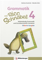 Stefanie Drecktrah, Mareike Hahn - Grammatik mit Rico Schnabel, Klasse 4 - silbierte Ausgabe