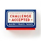 Brass Monkey, Brass Brass Monkey, Galison - Challenge Accepted Travel Tasks Card Deck