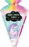 Monika Finsterbusch - Schultüten-Kratzelbuch - Einhorn-Paradies - Hurra, endlich Schule!