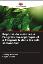 Sayed Gaber, Tahany Noreldin - Réponse du maïs zea à l'engrais bio-organique et à l'engrais N dans les sols sablonneux