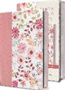 Reina Valera Revisada 1960 - Biblia Reina Valera 1960 letra grande. Piel rosada con flores, tamaño manual / Spanish Bible RVR 1960 Large Print. Imitation Pink Leather With Flowers