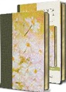 Reina Valera Revisada 1960 - Biblia Reina Valera 1960 letra grande. Piel verde con flores, tamaño manual / Spanish Bible RVR 1960 Large Print. Imitation Green Leather With Flowers