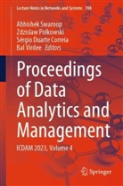 Sérgio Duarte Correia, Sérgio Duarte Correia et al, Zdzislaw Polkowski, Abhishek Swaroop, Bal Virdee - Proceedings of Data Analytics and Management