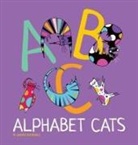Juniper Periwinkle - Alphabet Cats