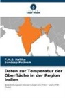 P M S Hallika, P. M. S. Hallika, P.M.S. Hallika, Sandeep Pattnaik - Daten zur Temperatur der Oberfläche in der Region Indien