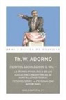 Theodor W. Adorno - Escritos sociológicos II, vol. I : la técnica psicológica de las alocuciones radiotónicas de Martín Luther Thomas