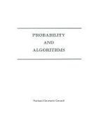 Commission On Physical Sciences Mathemat, Commission on Physical Sciences Mathematics and Applications, Division on Engineering and Physical Sci, Division on Engineering and Physical Sciences, National Research Council, Panel on Probability and Algorithms - Probability and Algorithms