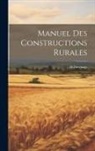 H. Duvinage - Manuel Des Constructions Rurales