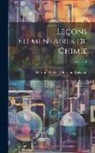 Faustino Giovita Mariano Malaguti - Leçons Élementaires De Chimie; Volume 1