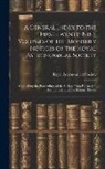 Royal Astronomical Society - A General Index to the First Twenty-Nine Volumes of the Monthly Notices of the Royal Astronomical Society: Comprising the Proceedings of the Society F