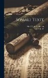 Leo Reinisch, Adolf Walter Schleicher - Somali-Texte