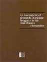 Committee on an Assessment of Quality Re, Committee on an Assessment of Quality Related Characteristics of Research-Doctorate Programs in the United States, Porter E Coggeshall, Porter E. Coggeshall, Lyle V Jones, Gardner Lindzey - An Assessment of Research-Doctorate Programs in the United States