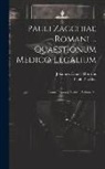 Paolo Zacchia, Johannes Daniel Horstius - Pauli Zacchiae Romani ... Quaestionum Medico-legalium: Tomus Primus [-tertius], Volume 2