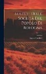 Augusto Gaudenzi - Statuti Delle Società Del Popolo Di Bologna; Volume 4