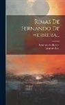 Fernando De Herrera, Imprenta Real (Madrid) - Rimas De Fernando De Herrera