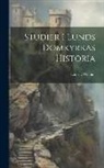 Lauritz Weibull - Studier I Lunds Domkyrkas Historia