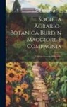 Anonymous - Societa Agrario-botanica Burdin Maggiore E Compagnia: Catalogo Generale 1849-1850