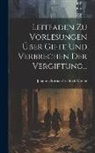 Johann Christian Friedrich Meister - Leitfaden Zu Vorlesungen Über Gifte Und Verbrechen Der Vergiftung
