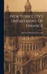 Bureau Of Municipal Research (New York - New York City's Department Of Finance