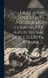 Anonymous - Linguarum Totius Orbis Vocabularia Comparativa, Augustissimae Curi Collecta, Volume 1