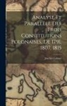 Joachim Lelewel - Analyse Et Parallèle Des Trois Constitutions Polonaises, De 1791, 1807, 1815