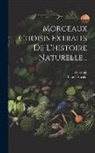 Guéroult, Pline L'Ancien - Morceaux Choisis Extraits De L'histoire Naturelle