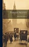 Edwin Pinder Barrow - Parish Notes