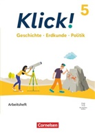 Andrea Richardy, Andrea Becker, Christine Fink, Christine Fink, Oliver Fink, Oliver u a Fink... - Klick! - Fächerübergreifendes Lehrwerk für Lernende mit Förderbedarf - Geschichte, Erdkunde, Politik - Fachhefte für alle Bundesländer - Ausgabe ab 2024 - 5. Schuljahr