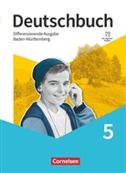 Carolin Bublinski, Carmen Collini, Alexande Frank - Deutschbuch - Sprach- und Lesebuch - Differenzierende Ausgabe Baden-Württemberg 2024 - 5. Schuljahr