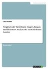 Lara Bechem - Vergleich der Tierethiken Singers, Regans und Hoersters. Analyse der verschiedenen Ansätze