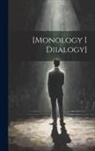 Anonymous - [Monology i diialogy]
