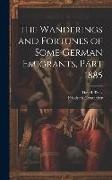 David Black, Friedrich Gerstäcker - The Wanderings and Fortunes of Some German Emigrants, Part 1885
