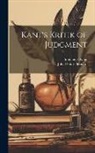 John Henry Bernard, Immanuel Kant - Kant's Kritik of Judgment