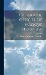 Namur (Belgium Diocese) Commission - Catalogue Officiel De Musique Religieuse