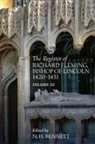 Nicholas H Bennett, Nicholas H. Bennett - The Register of Richard Fleming Bishop of Lincoln 1420-1431: III