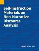 Stephen H Levinsohn - Self-Instruction Materials on Non-Narrative Discourse Analysis
