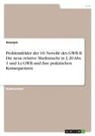 Anonymous - Problemfelder der 10. Novelle des GWB II. Die neue relative Marktmacht in § 20 Abs. 1 und 1a GWB und ihre praktischen Konsequenzen