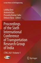 Debasis Basu, Animesh Das, Lelitha Devi, Prasanta Kumar Sahu et al, Prasanta Kumar Sahu - Proceedings of the Sixth International Conference of Transportation Research Group of India