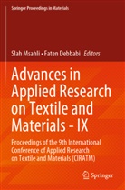 Debbabi, Faten Debbabi, Slah Msahli - Advances in Applied Research on Textile and Materials - IX
