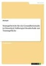 Anonymous - Strategiebericht für ein Gesundheitsstudio in Düsseldorf. Fallbeispiel Boulderhalle mit Trainingsfläche