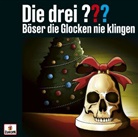 Die drei ??? Adventskalender - Böser die Glocken nie klingen, 3 Audio-CD (Longplay) (Hörbuch)