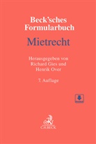 Hartmut Bister u a, Richard Gies, Henrik Over - Beck'sches Formularbuch Mietrecht
