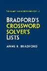 Anne R Bradford, Anne R. Bradford, Bradford Anne R., Collins Puzzles - Bradford's Crossword Solver's Lists