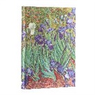 Van Gogh's Irises Midi Hardcover Address Book, 144pg, 120GSM, The J. Paul Getty Museum Collection by Paperblanks (Van Gogh's Irises)