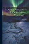 Jón Espólín - Íslands Árbaekur Í Sögu-formi, Volume 1
