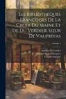 Bernard De La Monnoye, Konrad Gesner, François Grudé Croix Du La Maine - Les Bibliothéques Françoises De La Croix Du Maine Et De Du Verdier, Sieur De Vauprivas; Volume 4