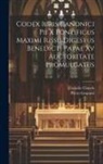 Catholic Church, Pietro Gasparri - Codex Iuris Canonici Pii X Pontificus Maximi Iussu Digestus Benedicti Papae Xv Auctoritate Promulgatus