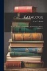 F a C Prestel - Kataloge: F. A. C. Prestel. Versteigerung ... [unnumerierte Reihe.], Volume 4